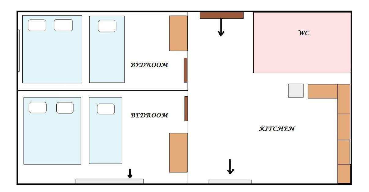 Hotel Filoxenia Néoi Póroi Eksteriør bilde
